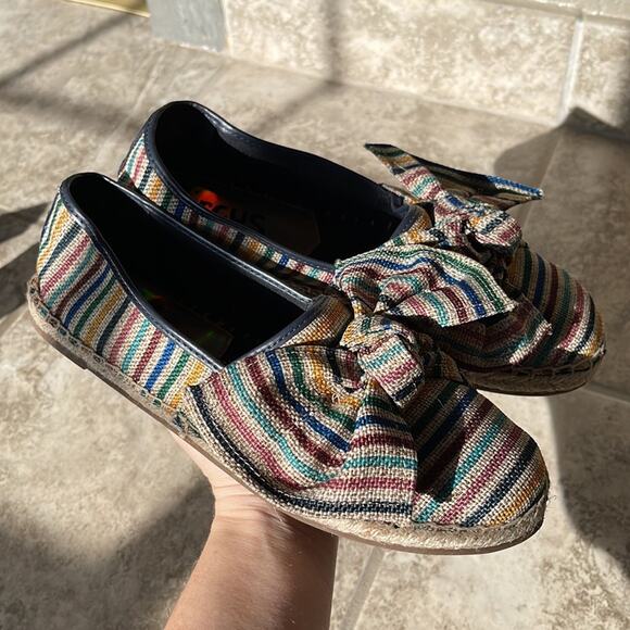 Sam Edelman Rainbow Stripe Lilian Espadrille - Picture 10 of 10